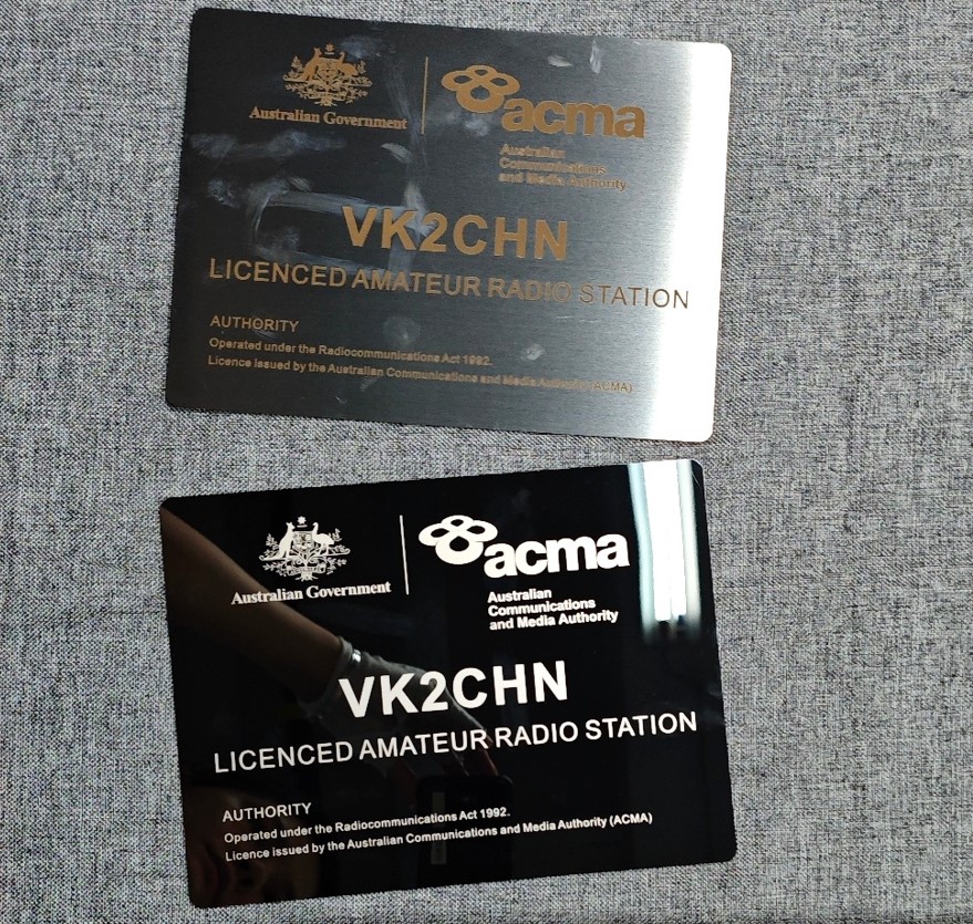 VK7KSM QSL